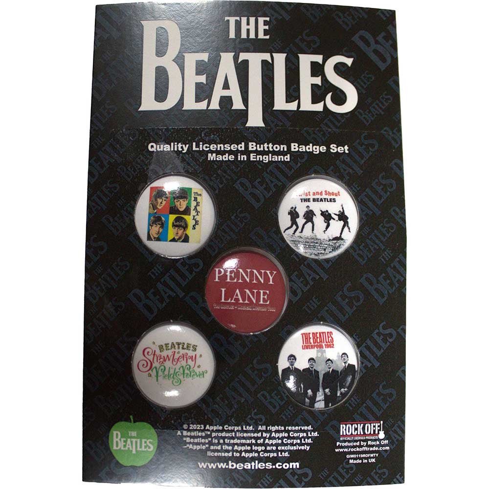 THE BEATLES ビートルズ (結成 65周年 ) - Beatles Liverpool / バッジ - PGS